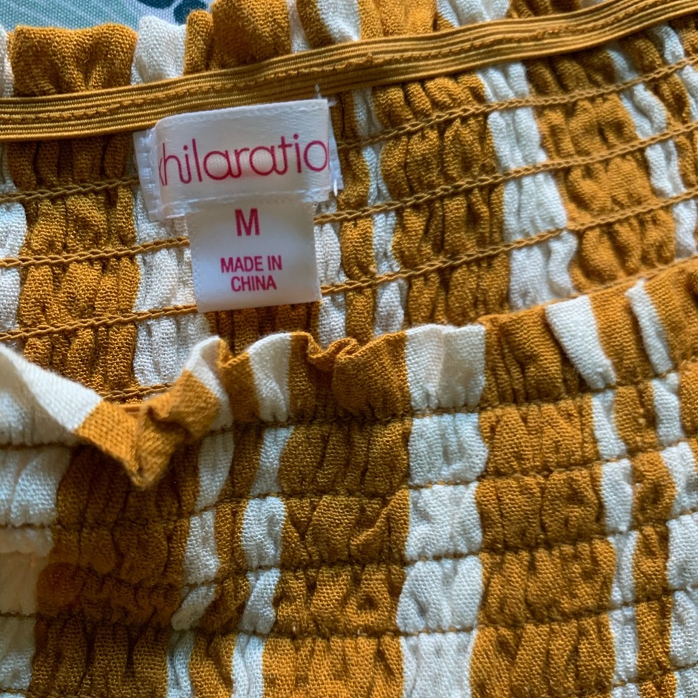 Bright and Beautiful Striped Jumpsuit - Picture 3 of 3